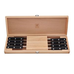 Zwilling J.A. Henckels TWIN Gourmet Steak Knives- Set of 8 Riveted-NWOT
